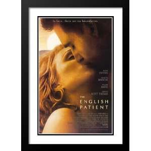  The English Patient 20x26 Framed and Double Matted Movie 