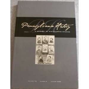  Pennsylvania History A Journal of Mid Atlantic Studies 