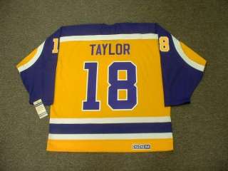 DAVE TAYLOR Los Angeles Kings 1985 Vintage Jersey XXL  