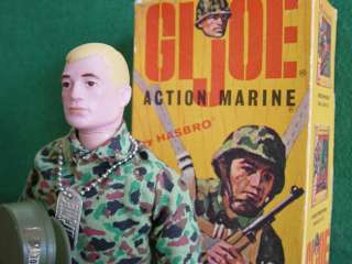 Gi Joe Nice vintage Action Marine Canada in Box NIB  