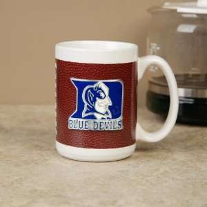  Duke Blue Devils Pewter Logo Football 15oz. Coffee Mug 