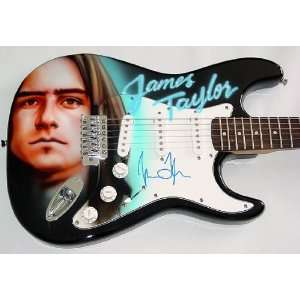   Autographed Signed Custom Airbrush Guitar & Proof: Everything Else