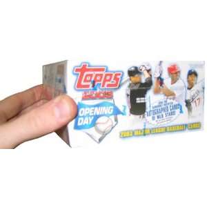  2003 Topps Opening Day Baseball Retail Mag Box   36P6C 