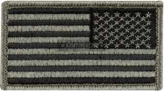 Military USA American Patriotic Velcro Flag Patch  
