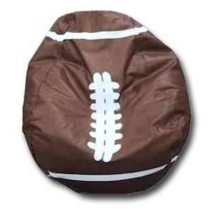  Football Vinyl Bean Bag Chair: Home & Kitchen