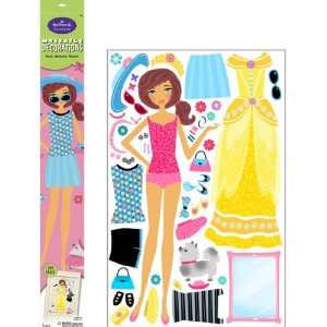 Lets Party By Hallmark Dress Up Dry Erase Removable Wall Decorations
