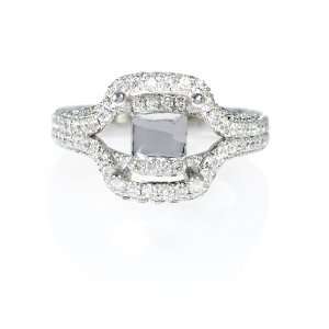  Diamond Platinum Engagement Ring Setting Jewelry