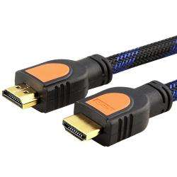 20 foot High Speed Orange/ Black M/ M HDMI Cable  