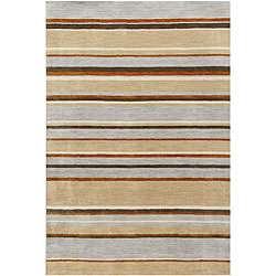 Hand woven New Zealand Wool Rug (36 x 56)  Overstock