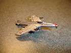   Vtg Antique Collectible Lead Toy US Airplane Jet Fighter Made in Japan
