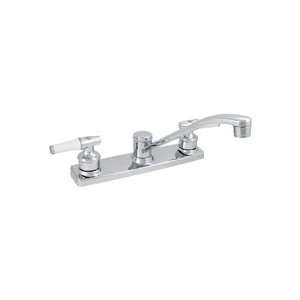 LDR INDUSTRIES 950 32106CP TUSCANY TWIN HANDLE KITCHEN SINK FAUCET 