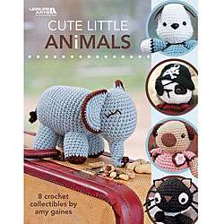 Leisure Arts Cute Little Animals Crochet Book  