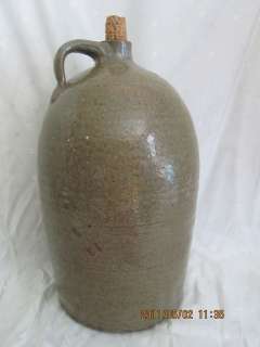 16 Antique Southern Pottery Jug Tobacco Spit  