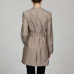 Anne Klein Womens Double breasted Trench Coat  Overstock