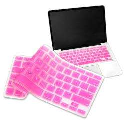 Light Pink Silicone Keyboard Shield for Apple MacBook Pro   