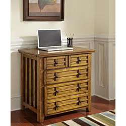 Home Styles Arts and Crafts Cottage Oak Expand a desk  Overstock