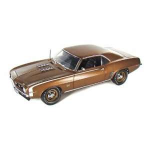  1969 Chevy Camaro SS396 1/18 Burnished Brown Toys & Games