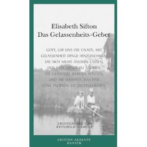   an Reinhold Niebuhr. (9783446200678) Elisabeth Sifton Books