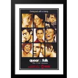  Queer As Folk 32x45 Framed and Double Matted TV Poster 