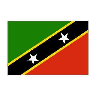 St. Kitts & Nevis Flag Nylon 2 ft. x 3 ft. 
