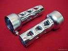 DRAG PIPE MINI BAFFLES 2 X 4 INCH PAIR FOR HARLEY PIPES