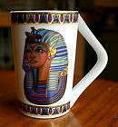   TUT EGYPTIAN PHAROAH GOLDEN HEAD STATUE  ROYALTY ANCIENT EGYPT  