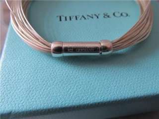 Tiffany & Co. Germany 30 Strand Wire Sterling Silver Bangle Bracelet