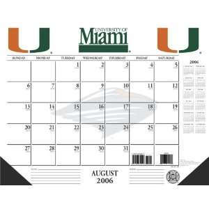  University of Miami Hurricanes NCAA 2006 2007 Academic/School 