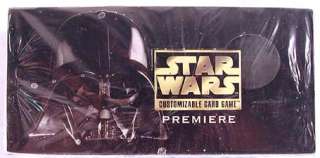 1995 Star Wars CCG Card Game Sealed Starter Box Black  