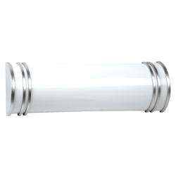 Fluorescent Two bulb Vanity Light Fixture  Overstock