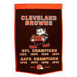 Cleveland Browns NFL Dynasty Banner  