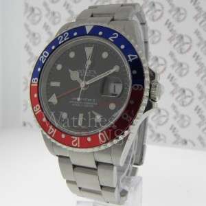 Rolex GMT Master II 16710 Stainless Steel Blue & Red Pepsi dial   No 