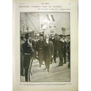  President Loubet France Algeria Visit Print 1903
