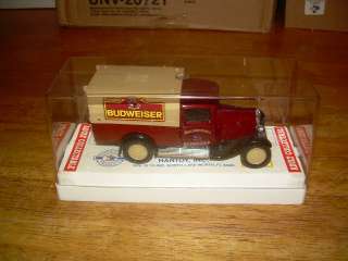   Budweiser diecast 1/43 1979 Vintage Delivery Truck 3 Busch RARE