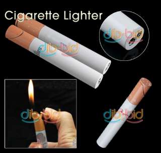 Refillable Cigar Cigarette Shaped Butane Gas Lighter  