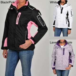 Womens 3 in 1 Water resistant Hooded Jacket  Overstock