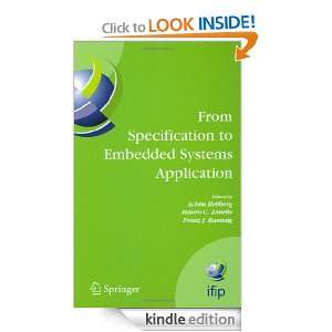 From Specification to Embedded Systems Application (IFIP Advances in 