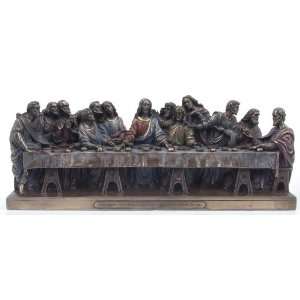  Figurine Last Supper Cold Cast Bronze: Home & Kitchen