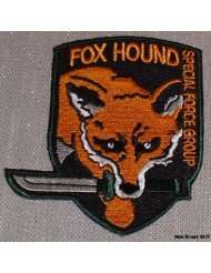 Metal Gear FOX HOUND Special Force Original Logo PATCH