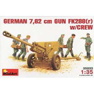 35033 1/35 German 7/62mm Gun FK288(r) w/Crew Toys & Games