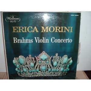 Erica Morini Brahms Violin Concerto Brahms, Artur Rodzinski, violin 