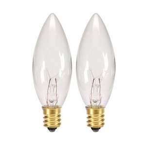  Replacement Bulb for Electric Candle Lamps, 7 Watts 120V 