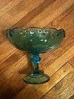 Vtg Silver Plated Fruit Bowl Compote Scalloped Edges  