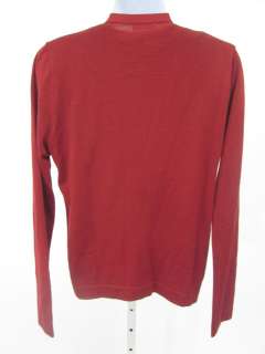 UNITED COLORS OF BENETTON Red Cardigan Top Set Sz M  