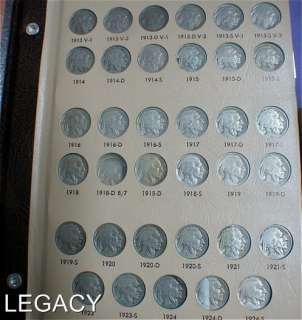ALMOST COMPLETE SET OF BUFFALO NICKELS NICE SET (OSS  