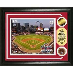  Busch Stadium 2009 MLB All Star Game 24KT Gold & Dirt Coin 