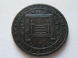 1795 MERCHANT TOKEN COLONIAL COPPER COIN / MEDAL  