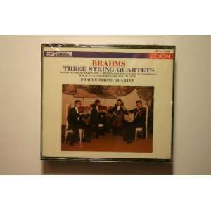   Quartets 2 Cd Box Set (Denon). Johannes Brahms, Prague Quartet Music