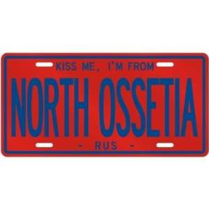   AM FROM NORTH OSSETIA  RUSSIA LICENSE PLATE SIGN CITY