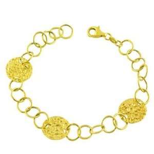  14K Yellow Gold Etruscan Bracelet Katarina Jewelry